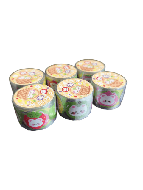 Washi Tape Happy Fruits - Pig Rabbit Shop Kpop store Spain