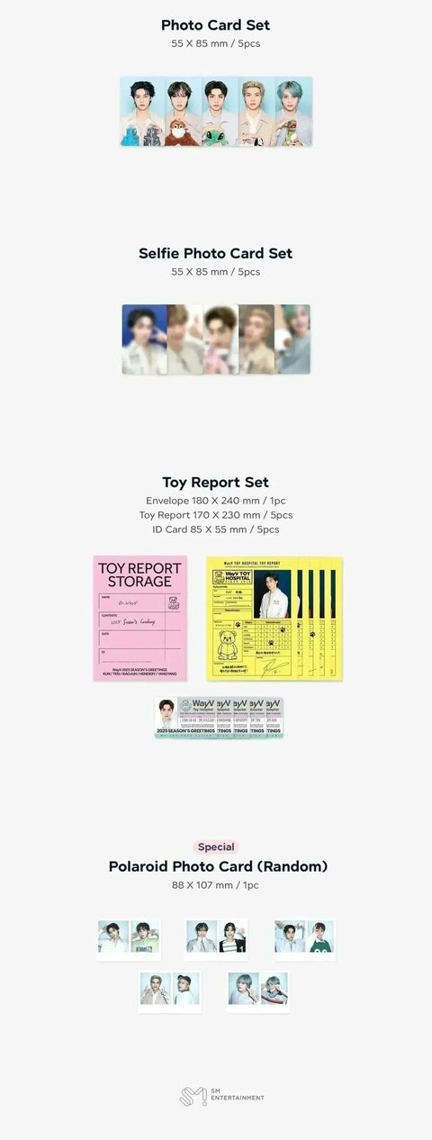 WayV- 2025 Season's Greeting - Pig Rabbit Shop Kpop store Spain