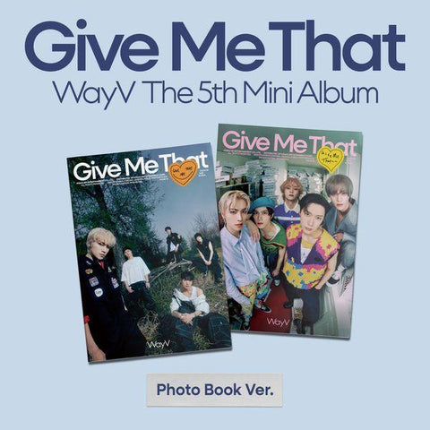 WayV 5th Mini Album - Give Me That (Photo Book Ver.) - Pig Rabbit Shop Kpop store Spain