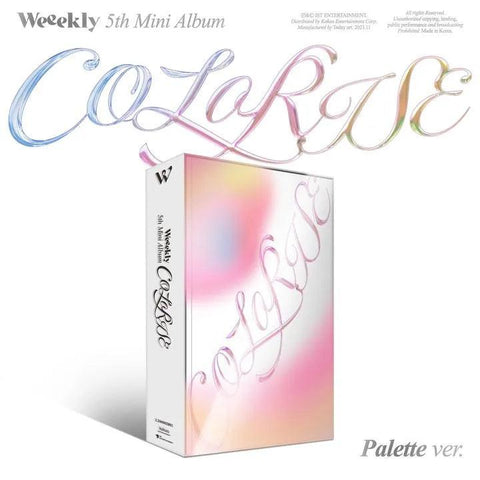 Weeekly 5th Mini Album - ColoRise - Pig Rabbit Shop Kpop store Spain