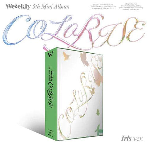 Weeekly 5th Mini Album - ColoRise - Pig Rabbit Shop Kpop store Spain