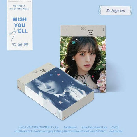 WENDY The 2nd Mini Album - Wish You Hell (Package Ver.) - Pig Rabbit Shop Kpop store Spain