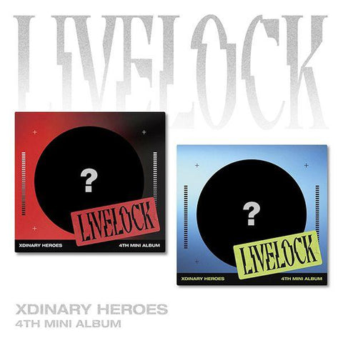 Xdinary Heroes 4th Mini Album - Livelock (Digipack) - Pig Rabbit Shop Kpop store Spain