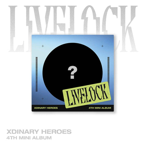 Xdinary Heroes 4th Mini Album - Livelock (Digipack) - Pig Rabbit Shop Kpop store Spain