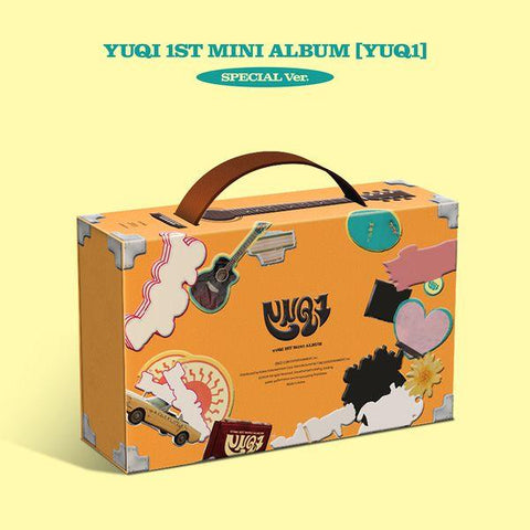 YUQI (G)I-DLE) 1st Mini Album - YUQ1 (SPECIAL Ver.) - Pig Rabbit Shop Kpop store Spain