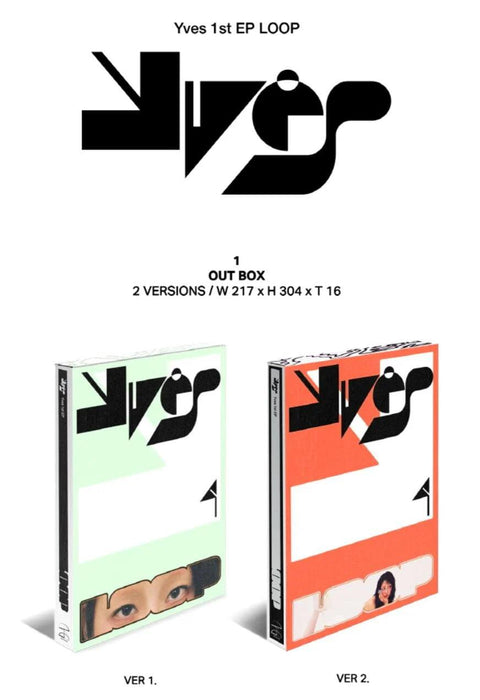 Yves 1st EP Album - LOOP - Pig Rabbit Shop Kpop store Spain