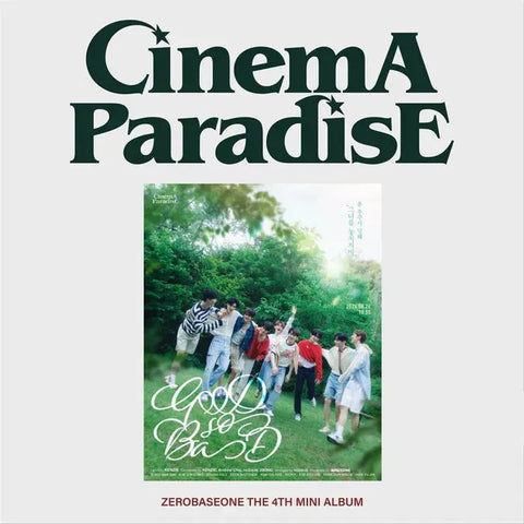 ZEROBASEONE 4TH MINI ALBUM - CINEMA PARADISE (ZEROSE VERSION) - Pig Rabbit Shop Kpop store Spain