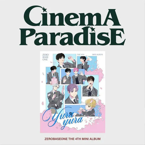 ZEROBASEONE 4TH MINI ALBUM - CINEMA PARADISE (ZEROSE VERSION) - Pig Rabbit Shop Kpop store Spain