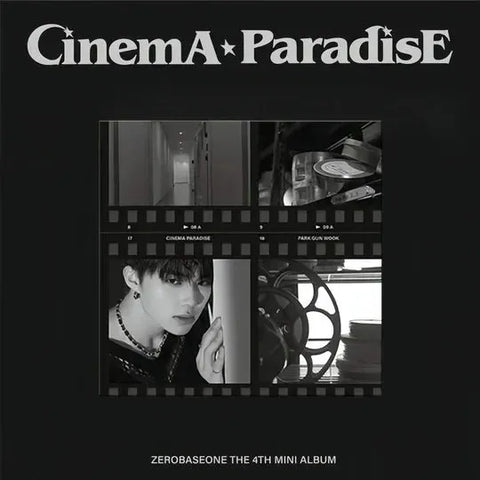 ZEROBASEONE - CINEMA PARADISE THE 4TH MINI ALBUM DIGIPACK VER - Pig Rabbit Shop Kpop store Spain