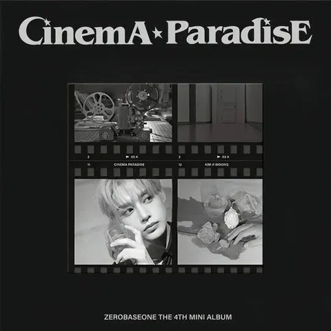 ZEROBASEONE - CINEMA PARADISE THE 4TH MINI ALBUM DIGIPACK VER - Pig Rabbit Shop Kpop store Spain