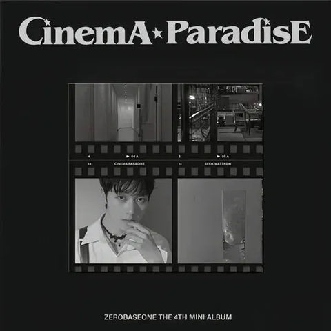 ZEROBASEONE - CINEMA PARADISE THE 4TH MINI ALBUM DIGIPACK VER - Pig Rabbit Shop Kpop store Spain