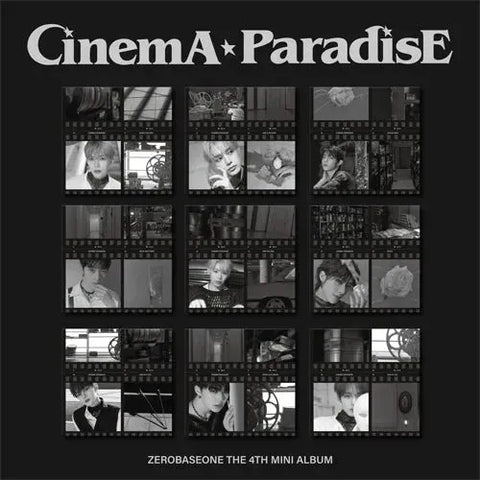ZEROBASEONE - CINEMA PARADISE THE 4TH MINI ALBUM DIGIPACK VER - Pig Rabbit Shop Kpop store Spain