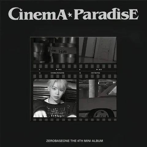 ZEROBASEONE - CINEMA PARADISE THE 4TH MINI ALBUM DIGIPACK VER - Pig Rabbit Shop Kpop store Spain