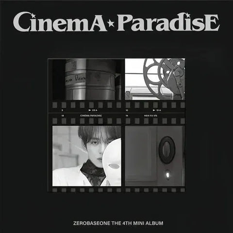 ZEROBASEONE - CINEMA PARADISE THE 4TH MINI ALBUM DIGIPACK VER - Pig Rabbit Shop Kpop store Spain