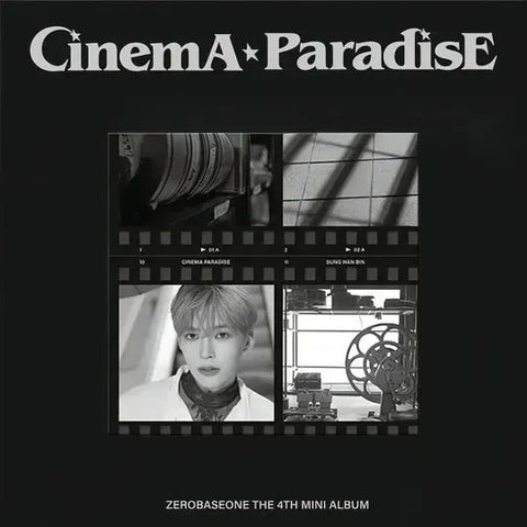 ZEROBASEONE - CINEMA PARADISE THE 4TH MINI ALBUM DIGIPACK VER - Pig Rabbit Shop Kpop store Spain
