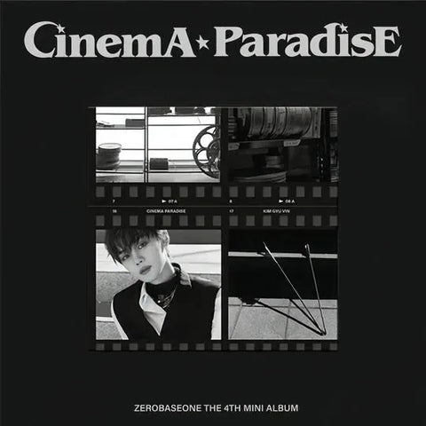 ZEROBASEONE - CINEMA PARADISE THE 4TH MINI ALBUM DIGIPACK VER - Pig Rabbit Shop Kpop store Spain