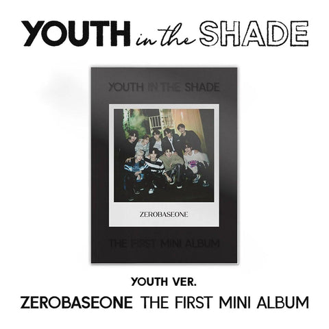 ZEROBASEONE The 1st Mini Album - YOUTH IN THE SHADE - Pig Rabbit Shop Kpop store Spain