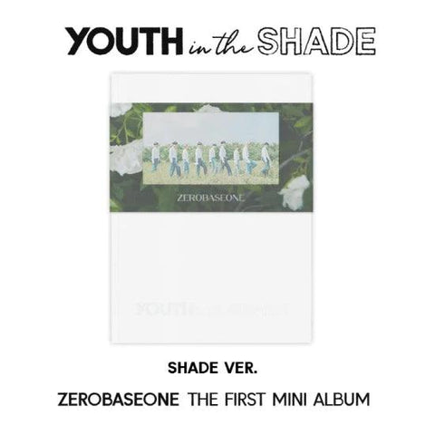 ZEROBASEONE The 1st Mini Album - YOUTH IN THE SHADE - Pig Rabbit Shop Kpop store Spain