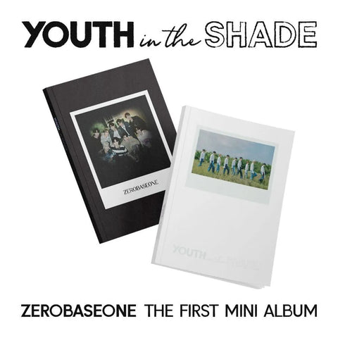 ZEROBASEONE The 1st Mini Album - YOUTH IN THE SHADE - Pig Rabbit Shop Kpop store Spain