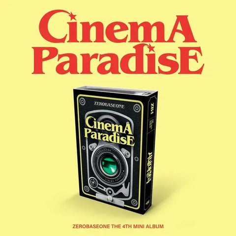 ZEROBASEONE The 4th Mini Album - CINEMA PARADISE (Film Ver.) - Pig Rabbit Shop Kpop store Spain