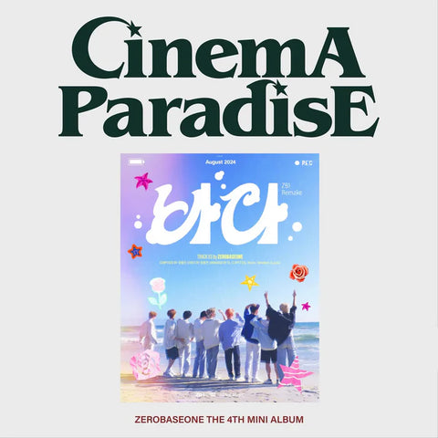 ZEROBASEONE 4TH MINI ALBUM - CINEMA PARADISE (ZEROSE VERSION)