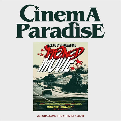 ZEROBASEONE 4TH MINI ALBUM - CINEMA PARADISE (ZEROSE VERSION)