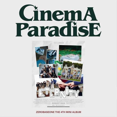 ZEROBASEONE 4TH MINI ALBUM - CINEMA PARADISE (ZEROSE VERSION)