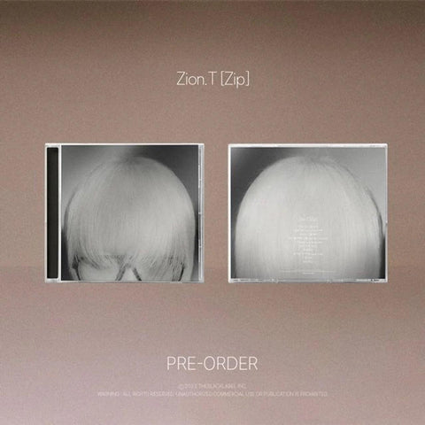 Zion.T The 3rd Album - Zip - Pig Rabbit Shop Kpop store Spain