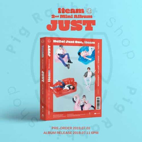 1TEAM Mini Album Vol.2 - JUST - Pig Rabbit Shop Kpop store Spain