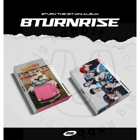 8TURN The 1st Mini Album - 8TURNRISE - Pig Rabbit Shop Kpop store Spain