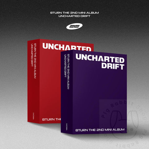 8TURN The 2nd Mini Album - UNCHARTED DRIFT - Pig Rabbit Shop Kpop store Spain