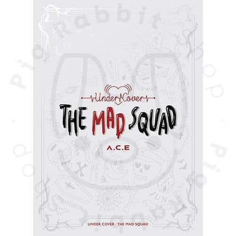 A.C.E Mini Album Vol.3 - UNDER COVER : THE MAD SQUAD - Pig Rabbit Shop Kpop store Spain