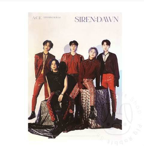 A.C.E - Siren : dawn [ eclipse ] poster - Pig Rabbit Shop Kpop store Spain