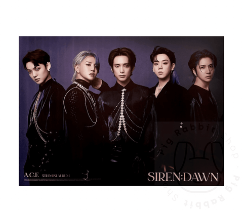 A.C.E - Siren : dawn [ moon ] poster - Pig Rabbit Shop Kpop store Spain