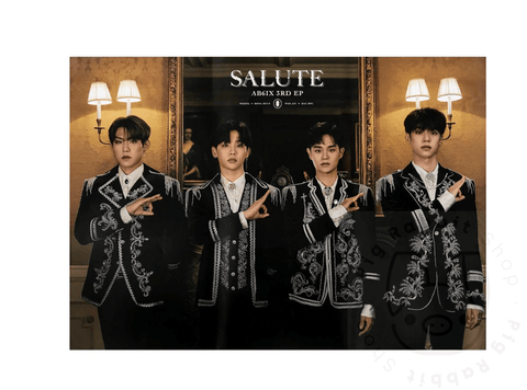 AB6IX - Salute [ royal ] poster - Pig Rabbit Shop Kpop store Spain