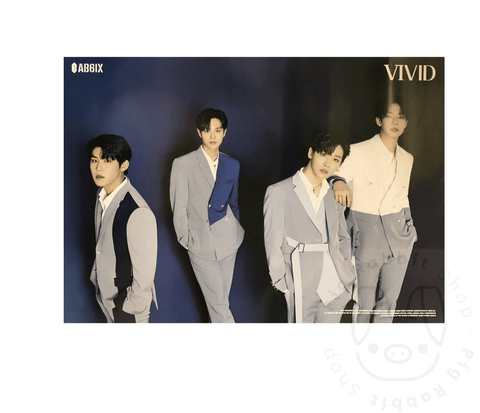 AB6IX - Vivid [ d ] poster - Pig Rabbit Shop Kpop store Spain