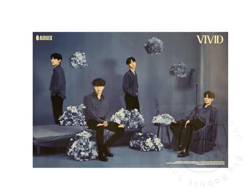 AB6IX - Vivid [ i ] poster - Pig Rabbit Shop Kpop store Spain