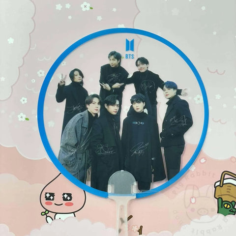 Abanico BTS v1 - Pig Rabbit Shop Kpop store Spain