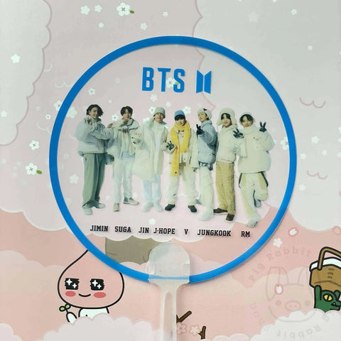 Abanico BTS v2 - Pig Rabbit Shop Kpop store Spain