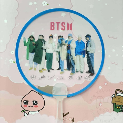 Abanico BTS v3 - Pig Rabbit Shop Kpop store Spain