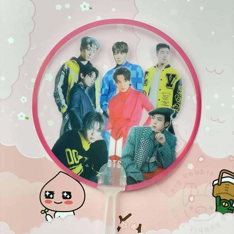 Abanico BTS v5 - Pig Rabbit Shop Kpop store Spain