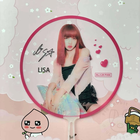 Abanico LISA - Pig Rabbit Shop Kpop store Spain