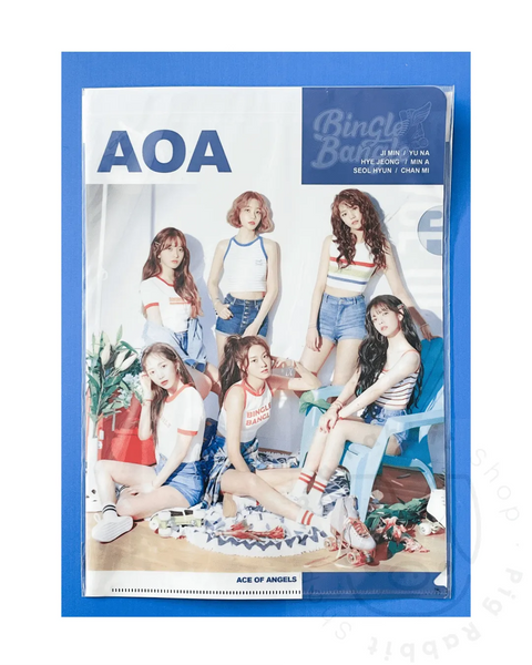 Aoa - Carpeta A4 - Pig Rabbit Shop Kpop store Spain