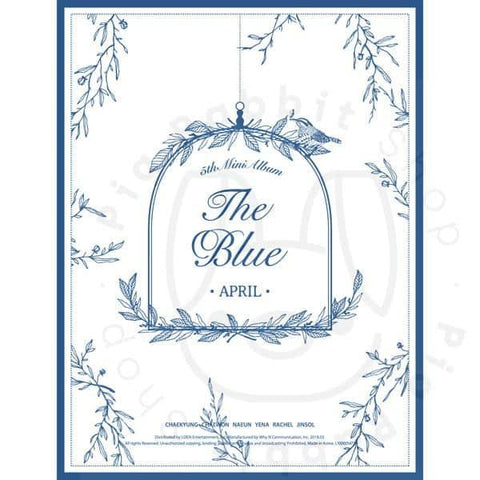 APRIL Mini Album Vol.5 - The Blue - Pig Rabbit Shop Kpop store Spain