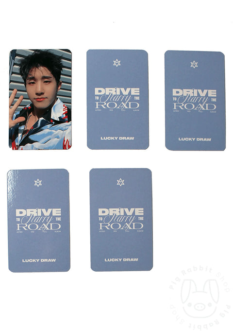 ASTRO Album Vol. 3 - Drive To The Starry Road [ Blue back ] Preoder photocard - Pig Rabbit Shop Kpop store Spain