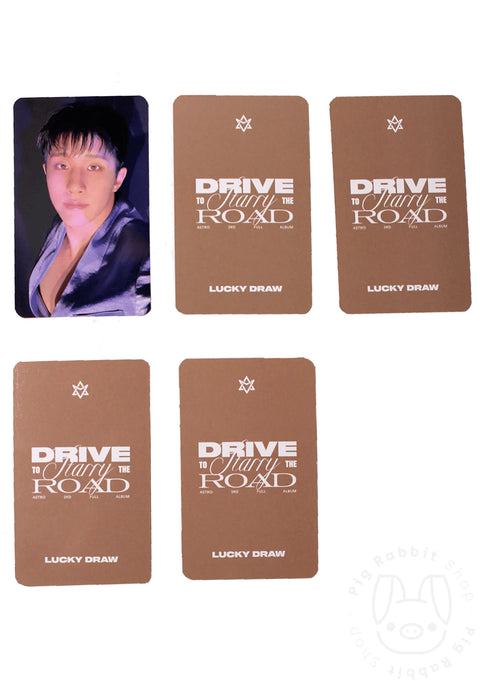 ASTRO Album Vol. 3 - Drive To The Starry Road [ Brown back ] Preorder photocard - Pig Rabbit Shop Kpop store Spain