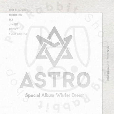ASTRO Special Album - WINTER DREAM - Pig Rabbit Shop Kpop store Spain