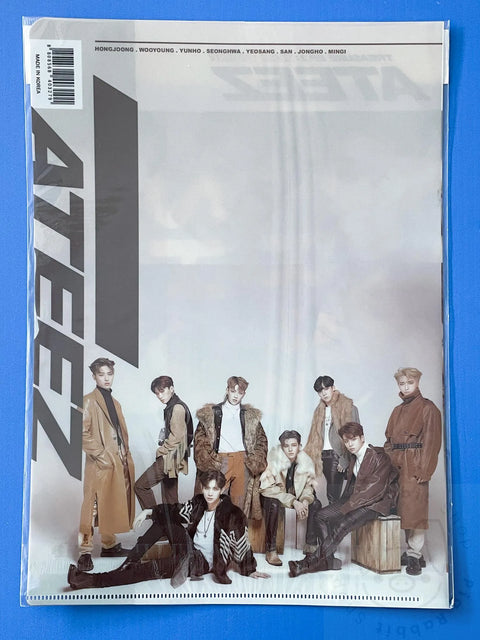Ateez - Carpeta A4 - Pig Rabbit Shop Kpop store Spain