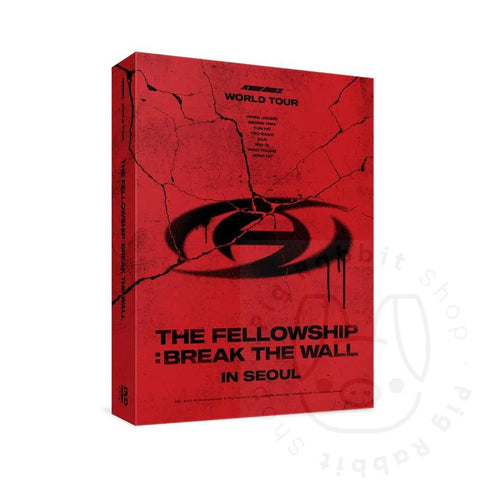 ATEEZ WORLD TOUR [THE FELLOWSHIP : BREAK THE WALL] IN SEOUL DVD - Pig Rabbit Shop Kpop store Spain