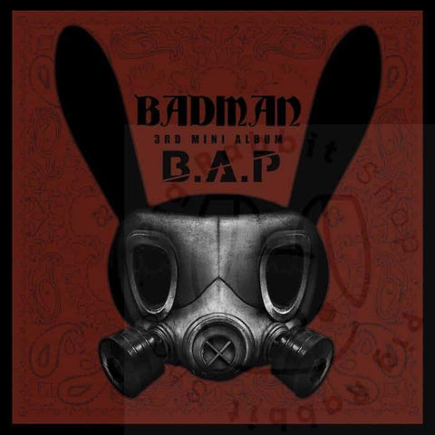 B.A.P Mini Album Vol.3 - Badman - Pig Rabbit Shop Kpop store Spain